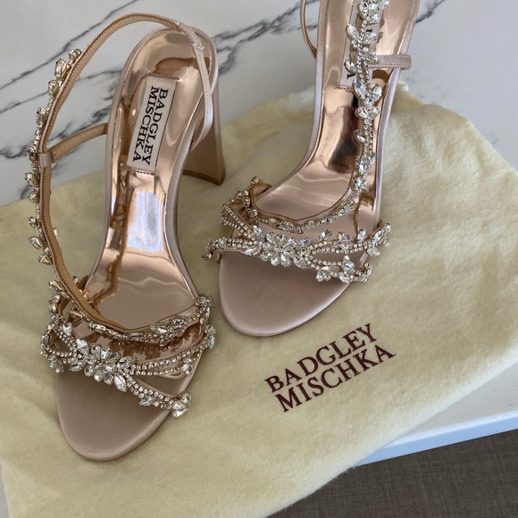 Absolutely gorgeous Badgley Mischka heels. - Picture 2 of 5